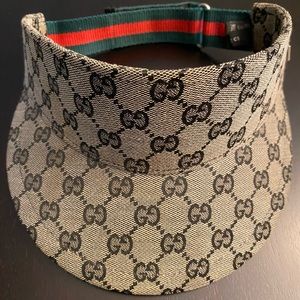 Gucci monogram visor